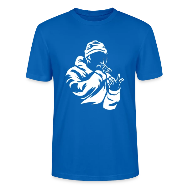 Maquette de T-shirt bio CRAFTER Stanley Stella Unisexe « Passion Rap & Hip-Hop » à personnaliser