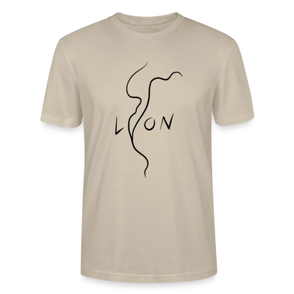 Maquette de T-shirt bio CRAFTER Stanley Stella Unisexe « Lyon Confluence Fluviale » à personnaliser