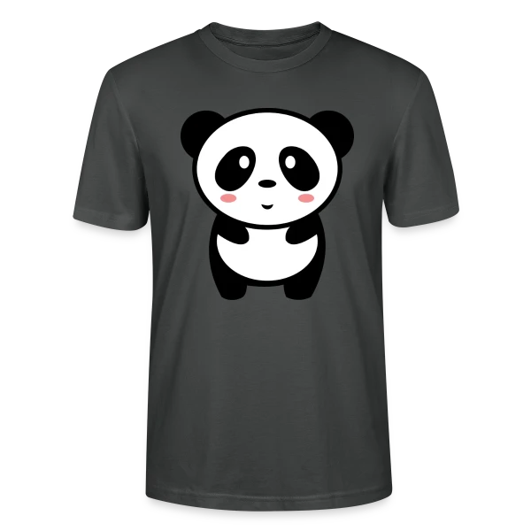 Maquette de T-shirt bio CRAFTER Stanley Stella Unisexe « Panda Kawaii : Adorable et Tendance » à personnaliser