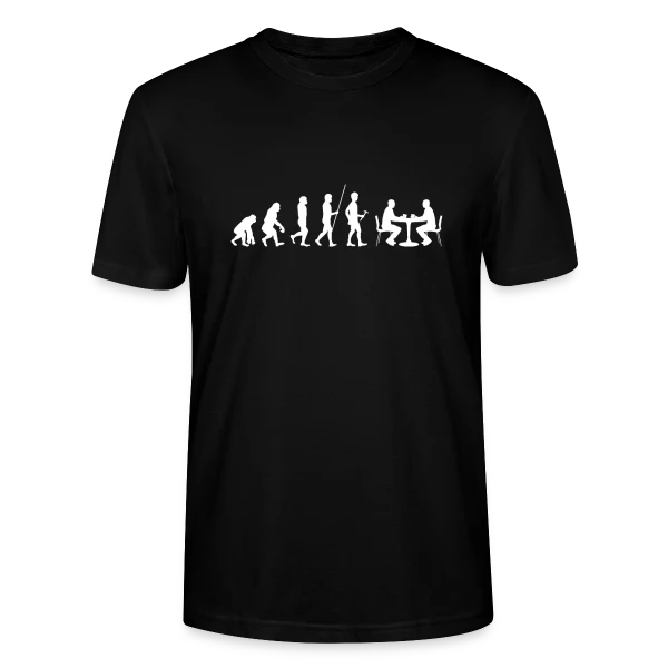 Maquette de T-shirt bio CRAFTER Stanley Stella Unisexe « Poker : All-in ! » à personnaliser