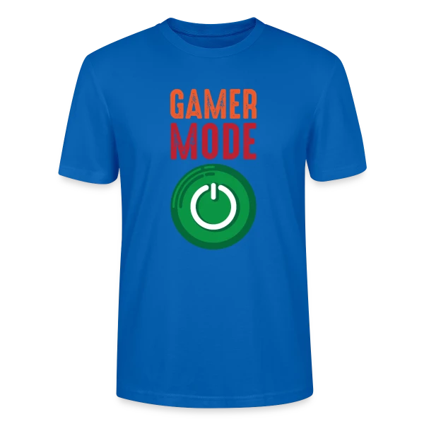 Maquette de T-shirt bio CRAFTER Stanley Stella Unisexe « Passion Gaming : Manette et Dragons » à personnaliser