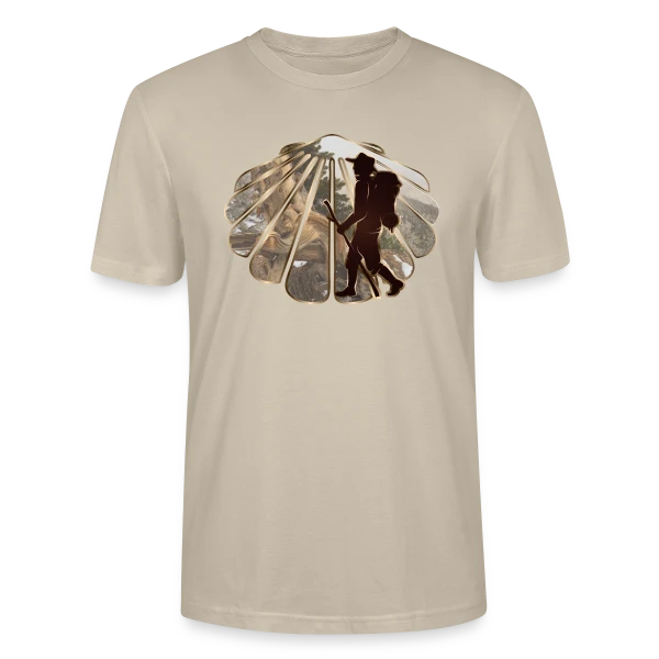 Maquette de T-shirt bio CRAFTER Stanley Stella Unisexe « L'Âme du Pèlerin » à personnaliser