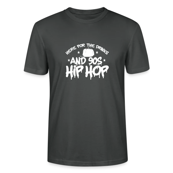 Maquette de T-shirt bio CRAFTER Stanley Stella Unisexe « Classiques Hip Hop & Rap des Années 90 » à personnaliser