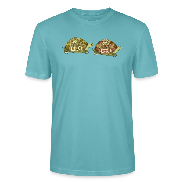 Maquette de T-shirt bio CRAFTER Stanley Stella Unisexe « Tortue Élégante » à personnaliser