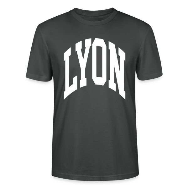 Maquette de T-shirt bio CRAFTER Stanley Stella Unisexe « Ville de Lyon » à personnaliser