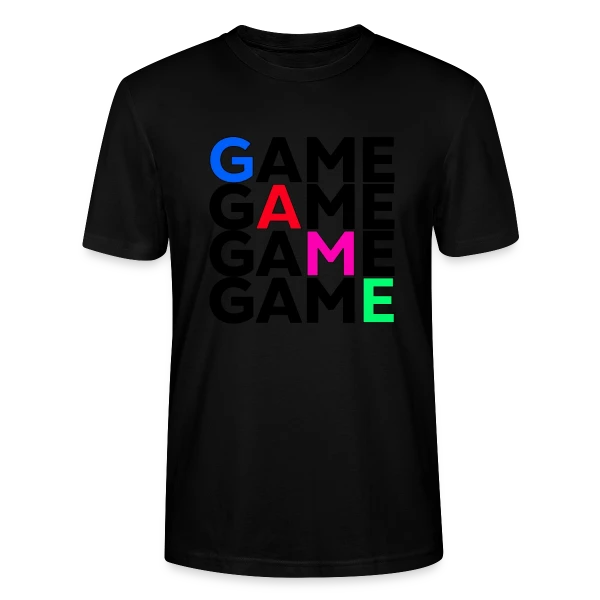 Maquette de T-shirt bio CRAFTER Stanley Stella Unisexe « Esprit Gaming : Pour les Amateurs d'E-sport » à personnaliser