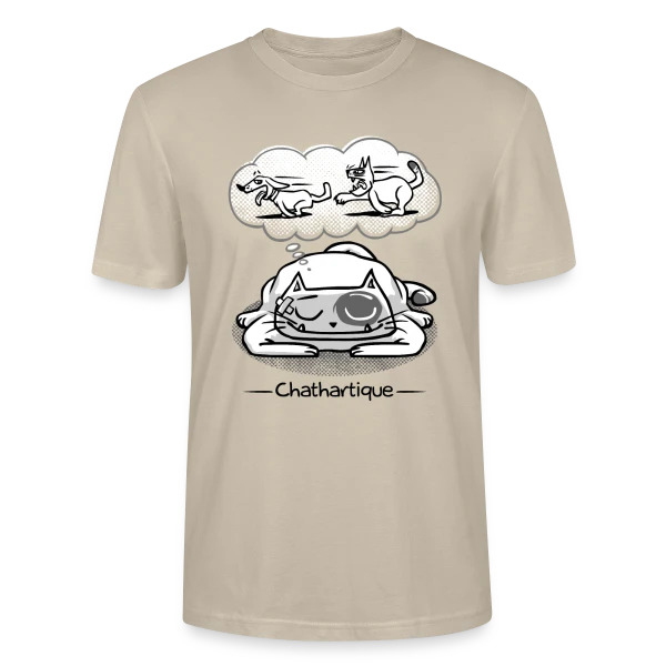 Maquette de T-shirt bio CRAFTER Stanley Stella Unisexe « Un rêve Chathartique » à personnaliser