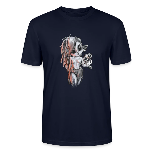Maquette de T-shirt bio CRAFTER Stanley Stella Unisexe « L'Esprit Sauvage Nordique » à personnaliser