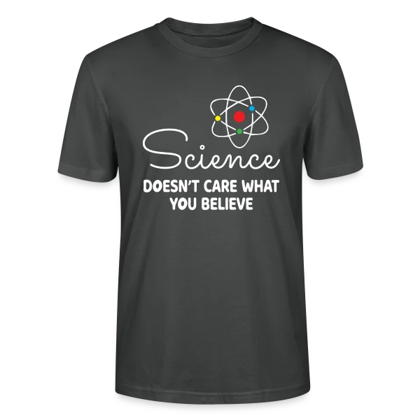 Maquette de T-shirt bio CRAFTER Stanley Stella Unisexe « L'Esprit Libre Scientifique » à personnaliser