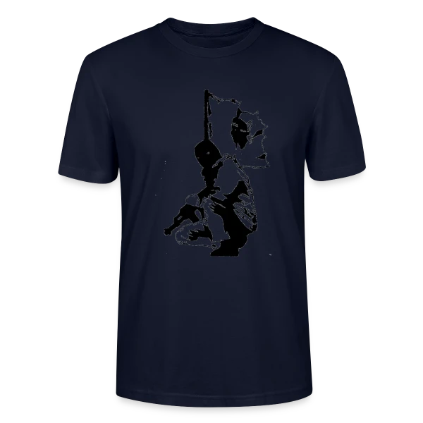 Maquette de T-shirt bio CRAFTER Stanley Stella Unisexe « Rebelle Clandestin Corse » à personnaliser