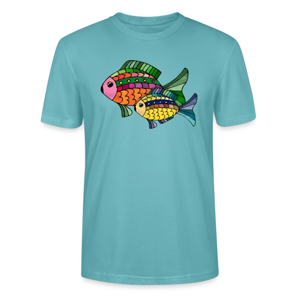Maquette de T-shirt bio CRAFTER Stanley Stella Unisexe « Passion Pêcheur » à personnaliser