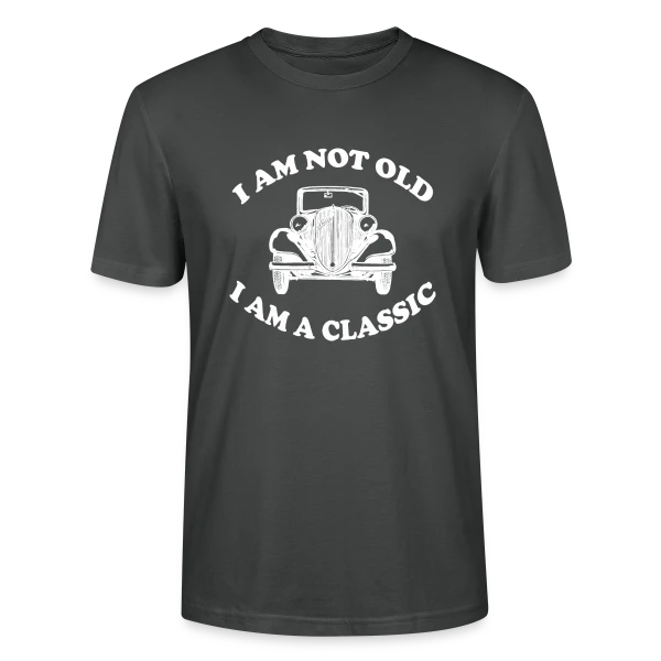 Maquette de T-shirt bio CRAFTER Stanley Stella Unisexe « Je Suis Un Classique Humour » à personnaliser