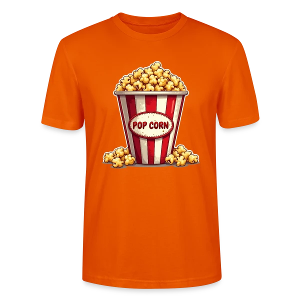 Enfant Popcorn - Costume Carnaval Amusant sur T-shirt bio CRAFTER Stanley Stella Unisexe