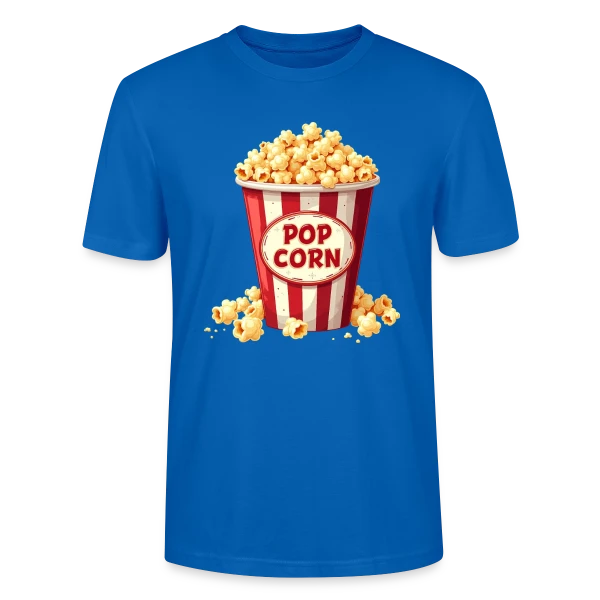 Popcorn Amusant - Idéal Carnaval Enfant sur T-shirt bio CRAFTER Stanley Stella Unisexe