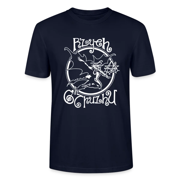 Maquette de T-shirt bio CRAFTER Stanley Stella Unisexe « Cthulhu Metal : Horreur Cosmique » à personnaliser