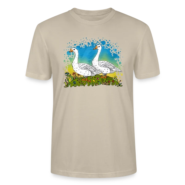 Maquette de T-shirt bio CRAFTER Stanley Stella Unisexe « Code Mystère 4619 » à personnaliser