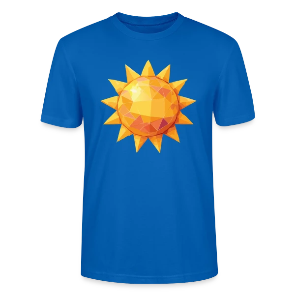 Maquette de T-shirt bio CRAFTER Stanley Stella Unisexe « Soleil Radieux » à personnaliser