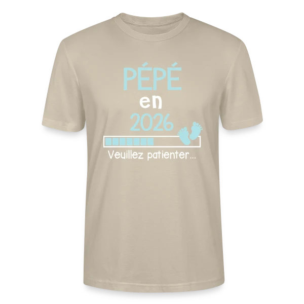 Maquette de T-shirt bio CRAFTER Stanley Stella Unisexe « Humour Pepe le Crapaud Memes » à personnaliser
