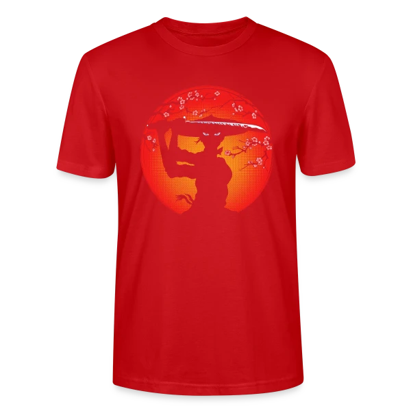 Maquette de T-shirt bio CRAFTER Stanley Stella Unisexe « Kunoichi Esprit Bushido » à personnaliser
