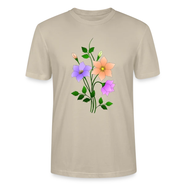 Maquette de T-shirt bio CRAFTER Stanley Stella Unisexe « Signature Numérique 3738 » à personnaliser