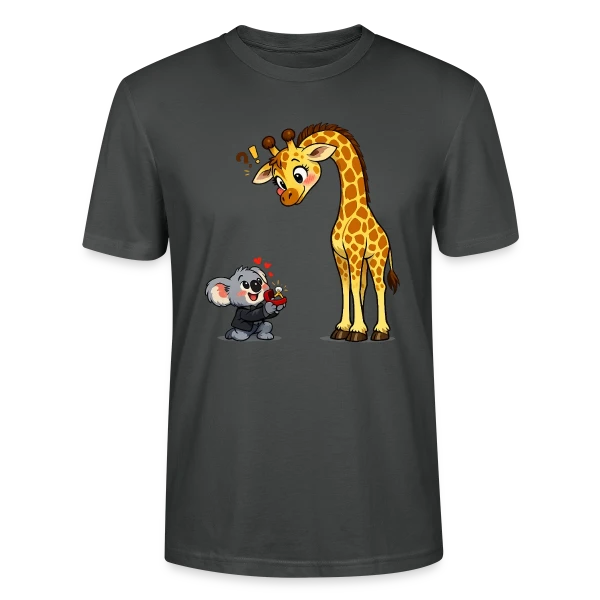 Maquette de T-shirt bio CRAFTER Stanley Stella Unisexe « Création IA Abstraite » à personnaliser