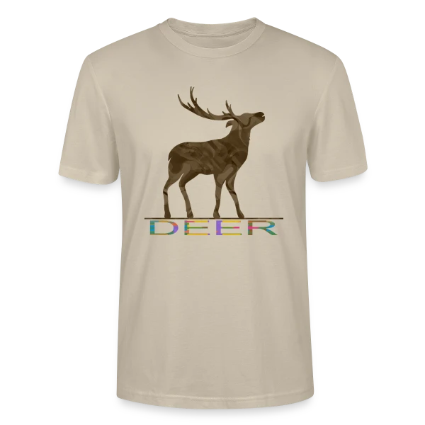 Maquette de T-shirt bio CRAFTER Stanley Stella Unisexe « L'Énigme du 4442 » à personnaliser