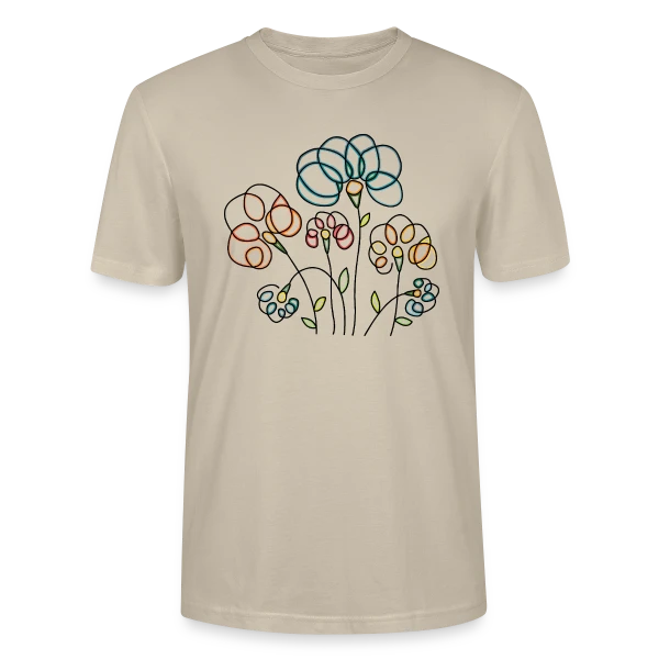 Maquette de T-shirt bio CRAFTER Stanley Stella Unisexe « L'Énigme du 4189 » à personnaliser