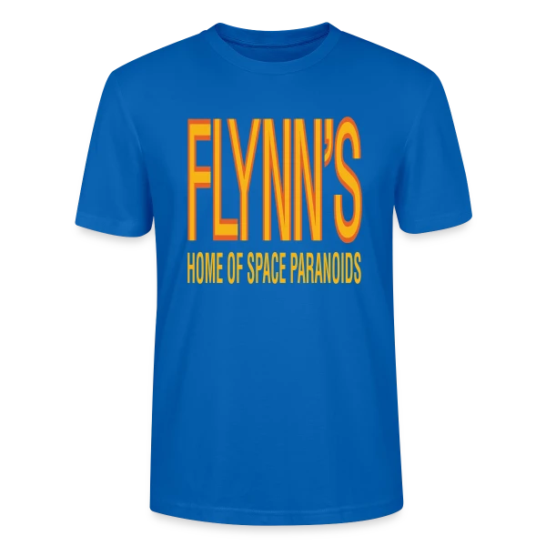 Maquette de T-shirt bio CRAFTER Stanley Stella Unisexe « Flynn's Space Paranoids : Hommage Rétro-Gaming » à personnaliser