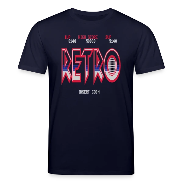 Maquette de T-shirt bio CREATOR Stanley/Stella Unisexe « Design Rétro Abstraction Géométrique Vintage » à personnaliser