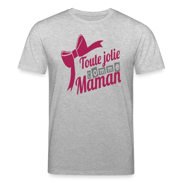 Maquette de T-shirt bio CREATOR Stanley/Stella Unisexe « Aussi Jolie Que Maman » à personnaliser