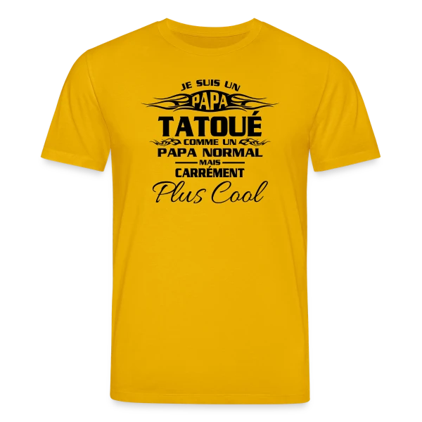 Maquette de Papa Tatoué Stylé à personnaliser