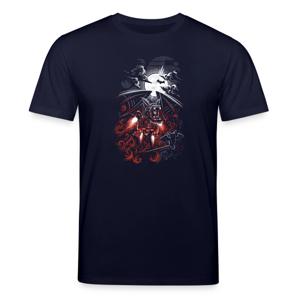 Maquette de T-shirt bio CREATOR Stanley/Stella Unisexe « RoBat: Le Vampire Mécanique » à personnaliser