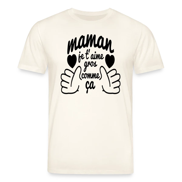 Maquette de Maman, Je T'Aime Très Fort ! à personnaliser