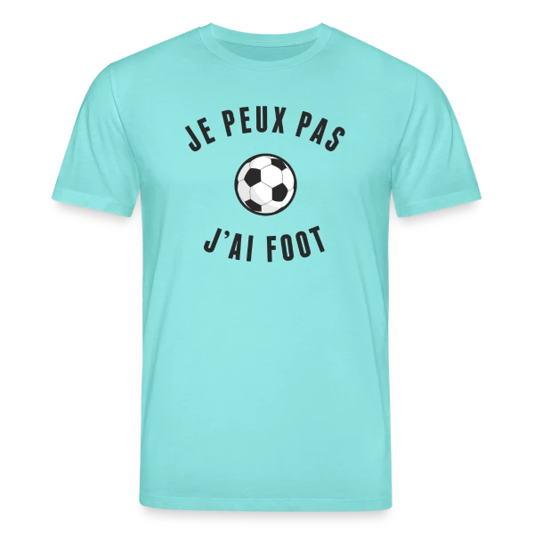 Maquette de "Je Peux Pas, J'ai Foot" - L'Excuse Parfaite à personnaliser