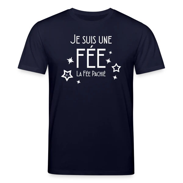 Maquette de T-shirt bio CREATOR Stanley/Stella Unisexe « "Je Suis Une Fée" - Magie et Poésie Enchantée » à personnaliser