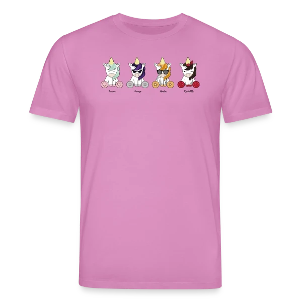 Maquette de T-shirt bio CREATOR Stanley/Stella Unisexe « Les Licornes Enchantées » à personnaliser