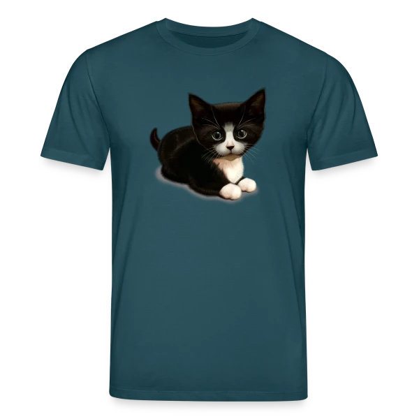 Maquette de T-shirt bio CREATOR Stanley/Stella Unisexe « Chat Mignon : Personnalisable » à personnaliser