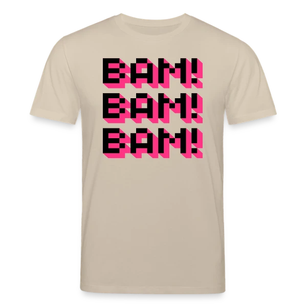 Maquette de Bam! Bam! Bam! Style Comique à personnaliser