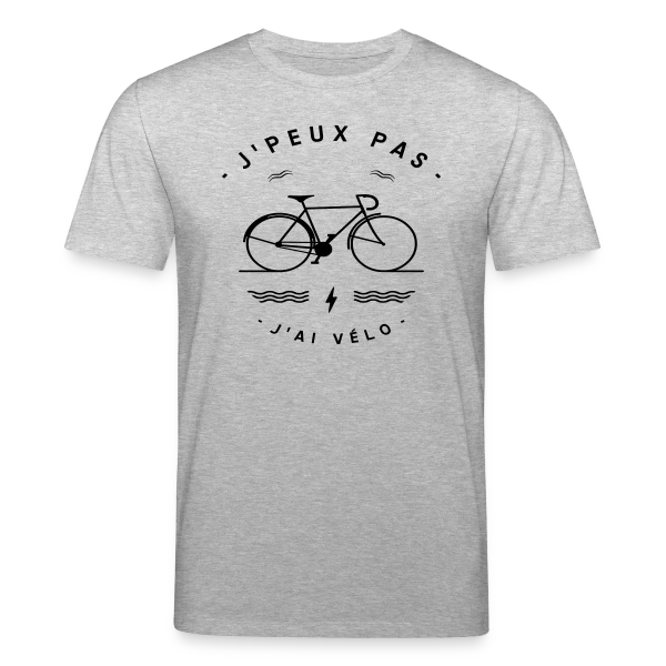 Maquette de T-shirt bio CREATOR Stanley/Stella Unisexe « J'ai Vélo : Le T-shirt des Passionnés de Cyclisme » à personnaliser