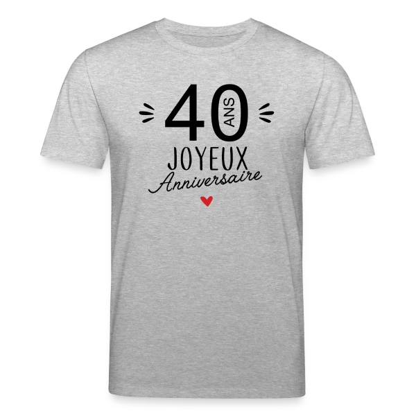 Maquette de Anniversaire 40 Ans : La Fête Commence ! à personnaliser