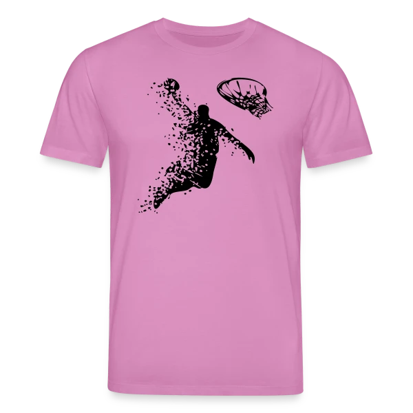 Maquette de T-shirt bio CREATOR Stanley/Stella Unisexe « Passion Basketball : Le Donqueo » à personnaliser