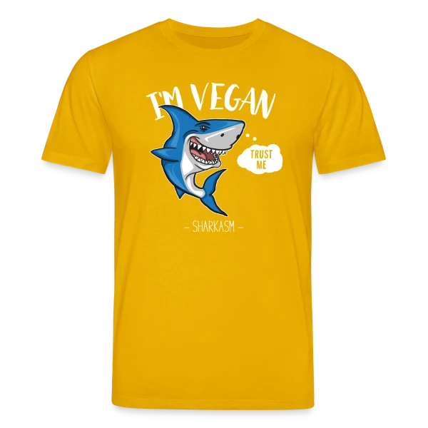 Maquette de Requin Végétarien Humour à personnaliser