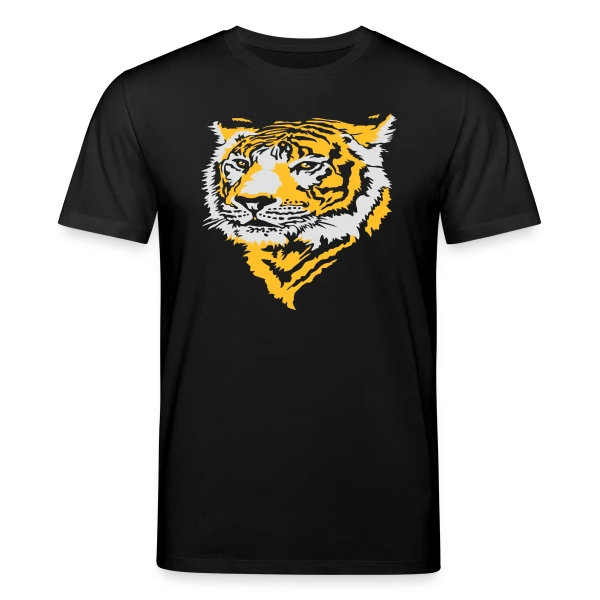 Maquette de T-shirt bio CREATOR Stanley/Stella Unisexe « Tigre Majestueux : La Force de la Jungle » à personnaliser