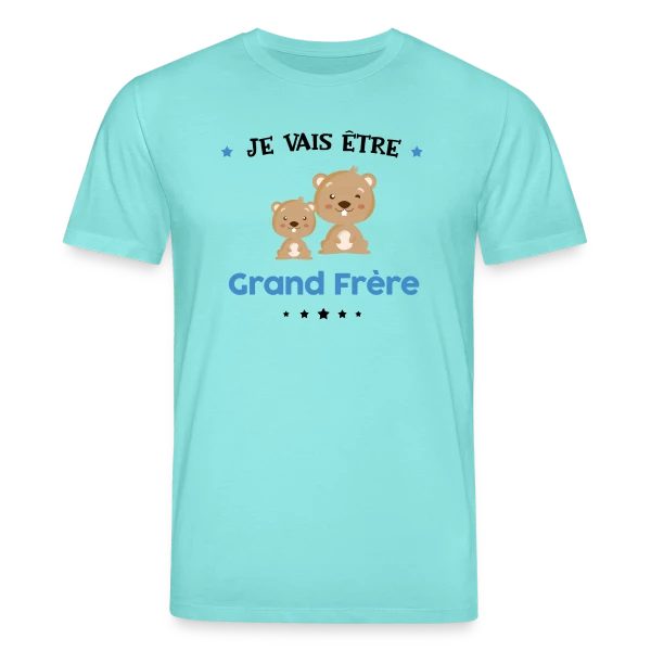Maquette de "Je Vais Être Grand Frère" - Annonce Naissance à personnaliser