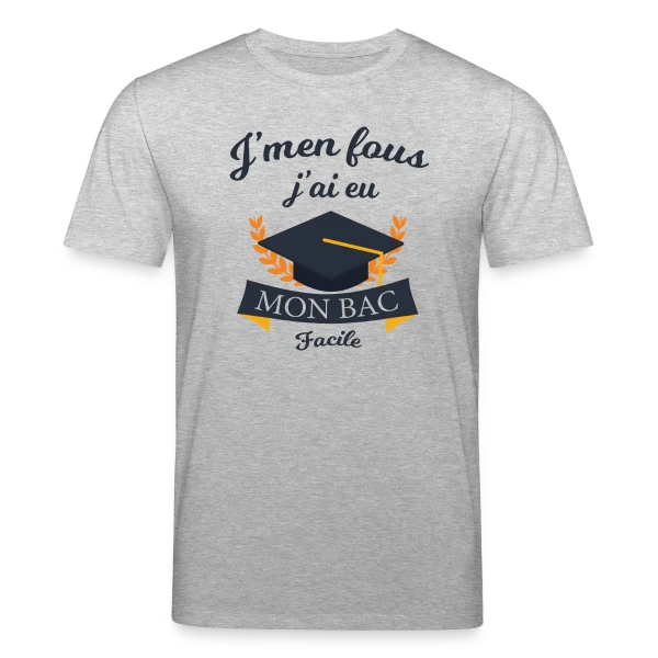 Maquette de J'ai Eu Mon Bac Facile - Humour Diplômé à personnaliser