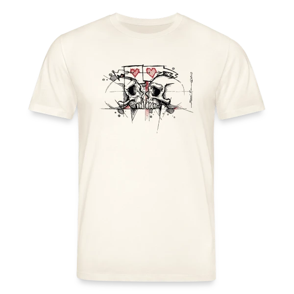 Maquette de T-shirt bio CREATOR Stanley/Stella Unisexe « Amants Éternels » à personnaliser