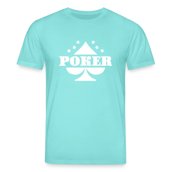 Maquette de T-shirt bio CREATOR Stanley/Stella Unisexe « Poker, J'adore ! » à personnaliser