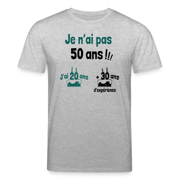 Maquette de 50 ans : 20 ans + 30 ans d'expérience ! à personnaliser