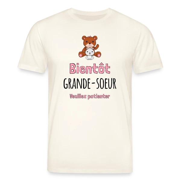 Maquette de 'Bientôt Grande Sœur' - Annonce Grossesse Originale à personnaliser
