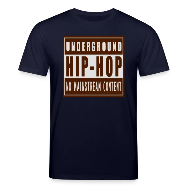 Maquette de T-shirt bio CREATOR Stanley/Stella Unisexe « Esprit Hip-Hop Underground » à personnaliser